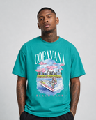 Beach Club Wave Runner T-Shirt - Sea Green