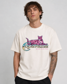 Panther Club T-Shirt - Vintage White