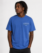 The Palms T-Shirt - Regatta Blue