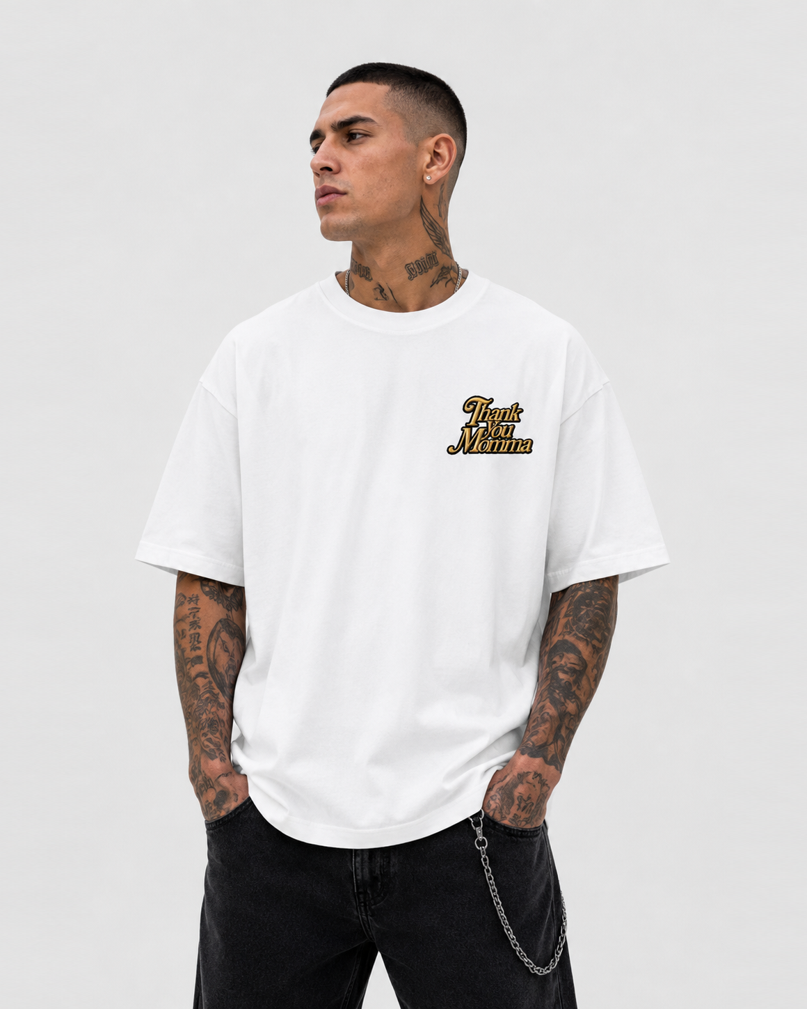 Thank You Momma Embroidered Ultra Heavyweight T-shirt