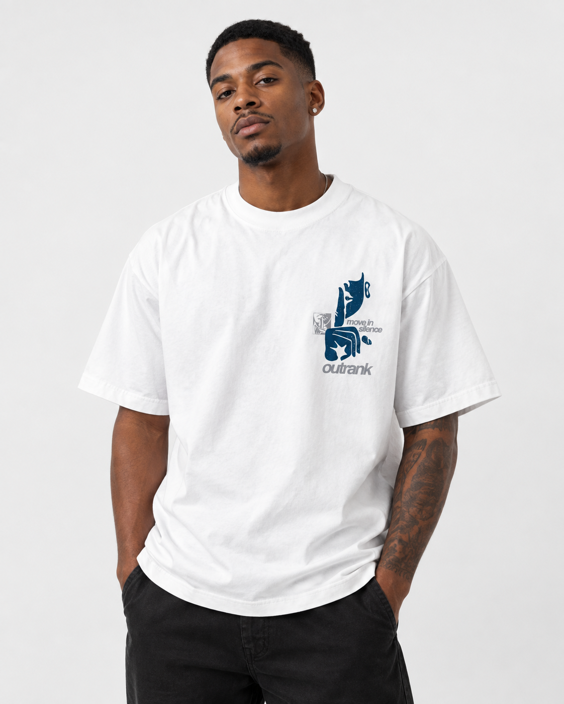 Move in Silence Ultra Heavyweight T-shirt