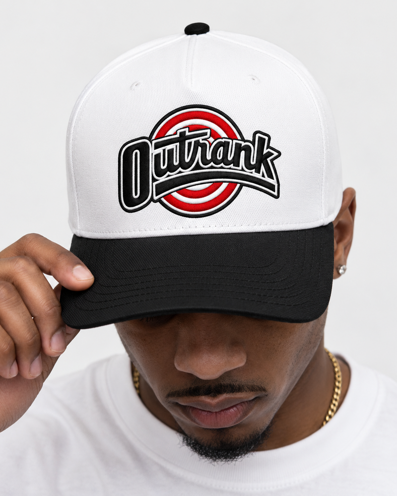 Outrank Bullseye Embroidered Snapback