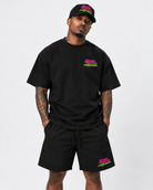 Nothing Personal Embroidered Short