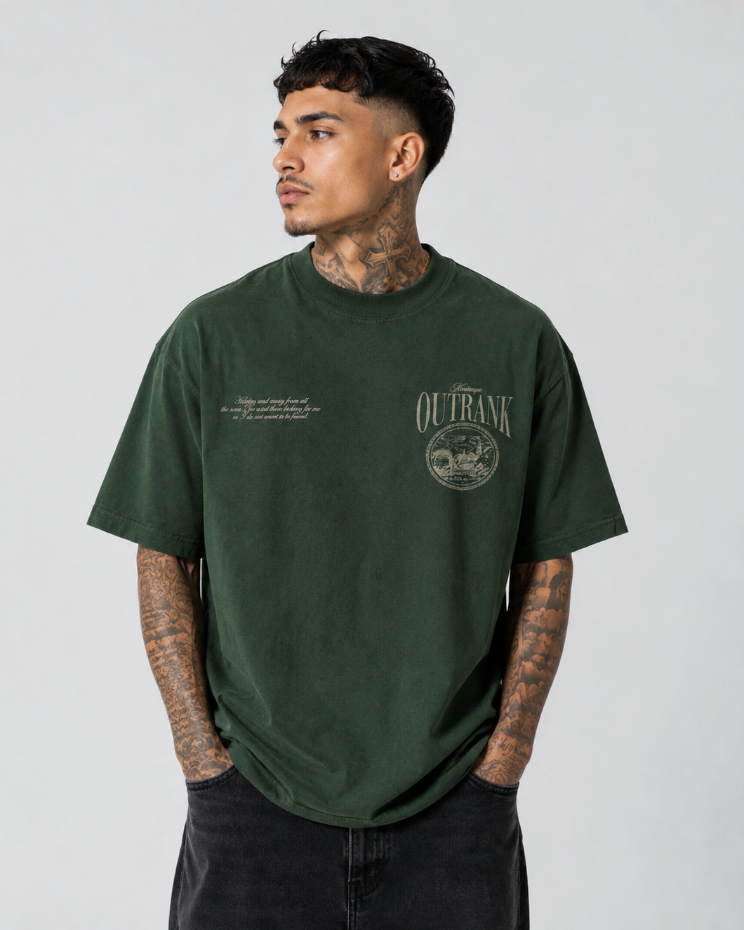 Montenegro Ultra Heavyweight T-Shirt - MOSS