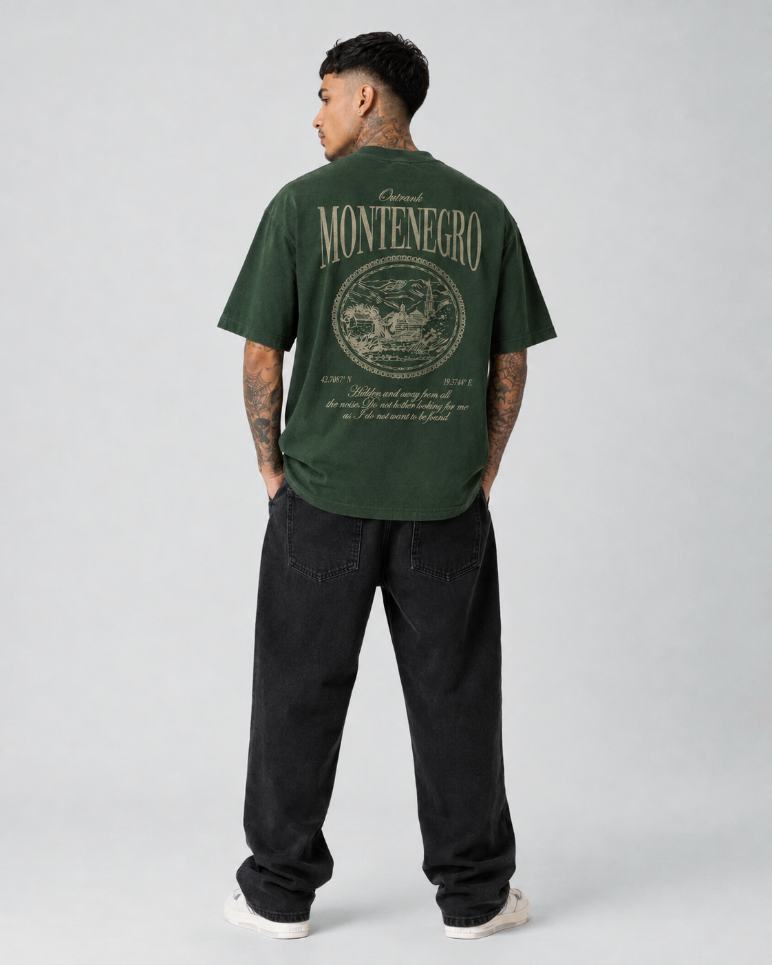 Montenegro Ultra Heavyweight T-Shirt - MOSS