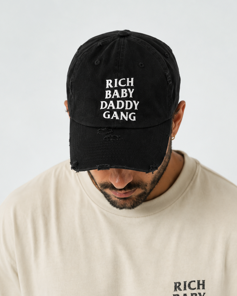 Rich Baby Daddy Gang Embroidered Snapback