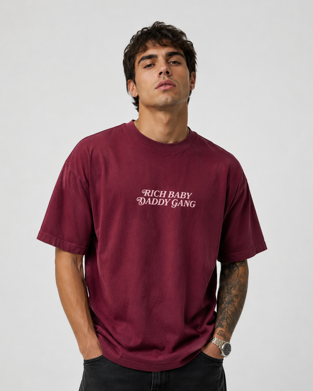 RBDG T-shirt 3.0- Burgundy