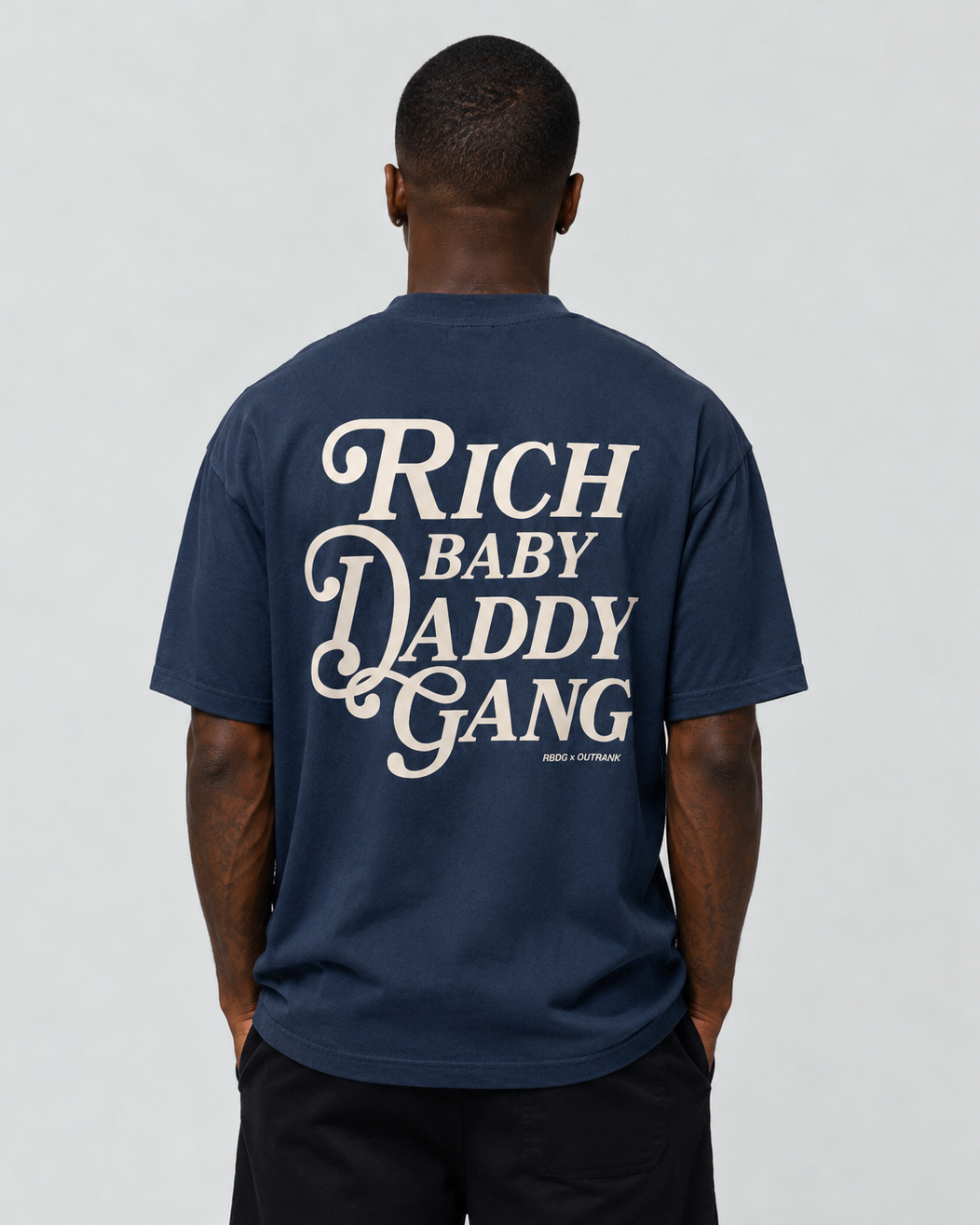 RBDG Ultra Heavyweight T-shirt - NAVY