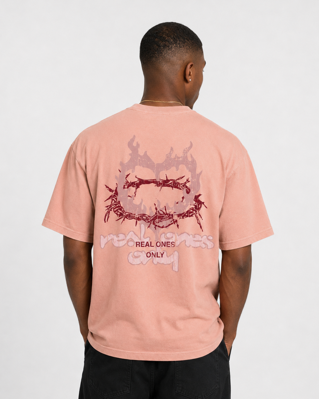 Real Ones Only Heavyweight T-shirt