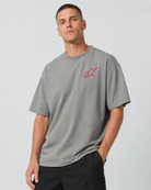 Insignia Embroidered Ultra Heavyweight T-shirt - Infrared