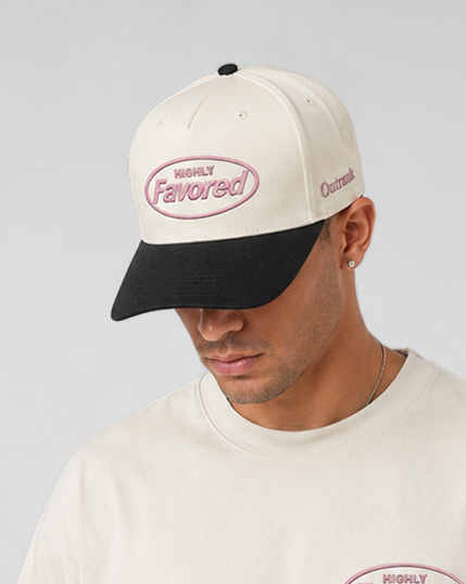 Highly Favored Embroidered Snapback