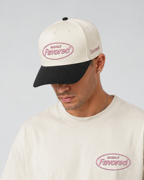 Highly Favored Embroidered Snapback