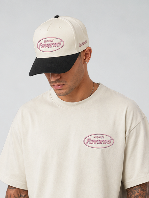 Highly Favored Embroidered Snapback