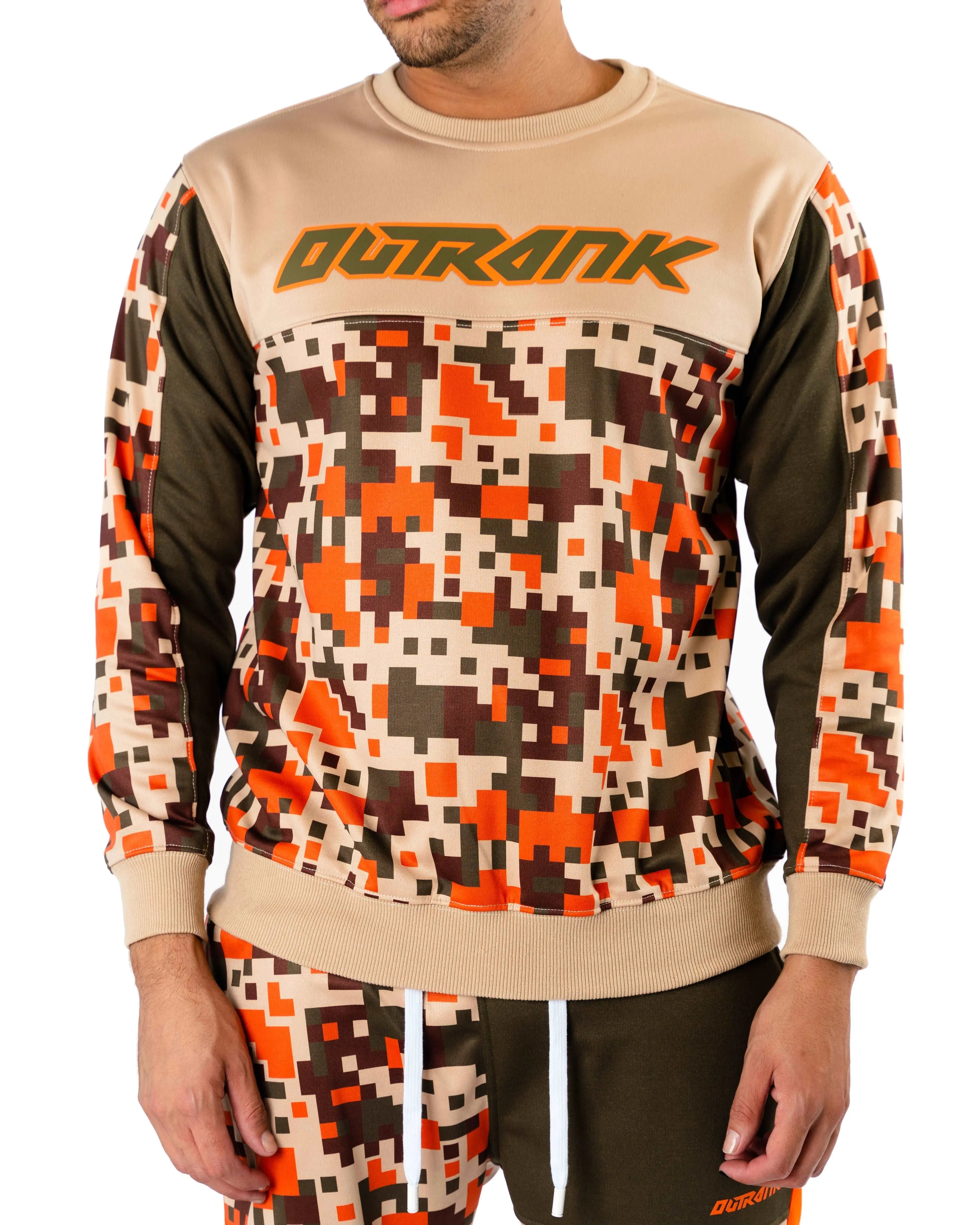 Digi Camo Crew Fleece