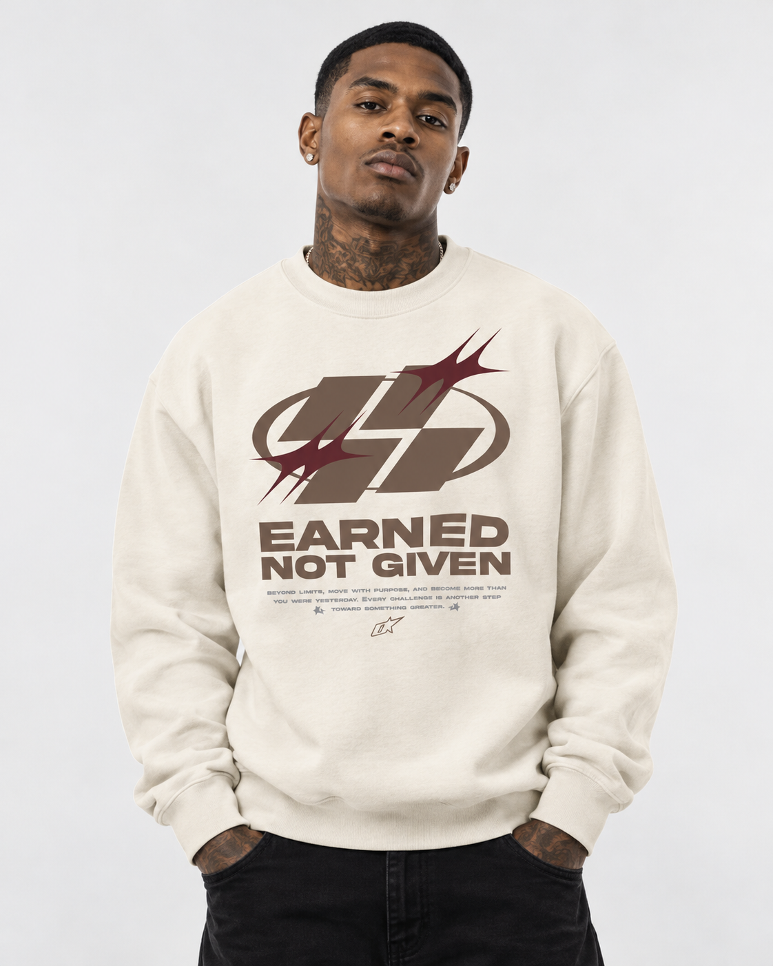 Earned Not Given Crewneck Fleece