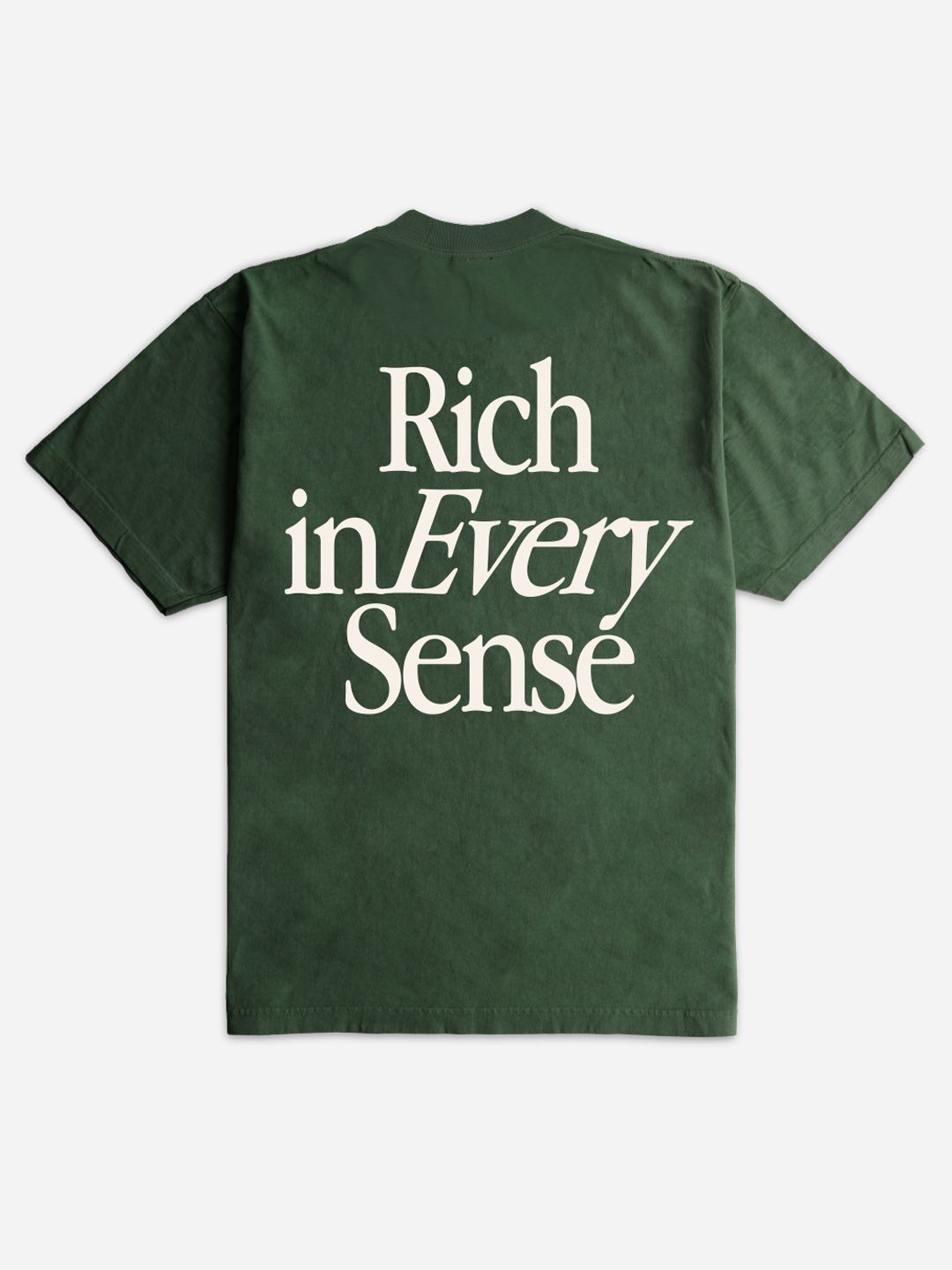 Rich Dad Ultra Heavyweight T-Shirt - Moss