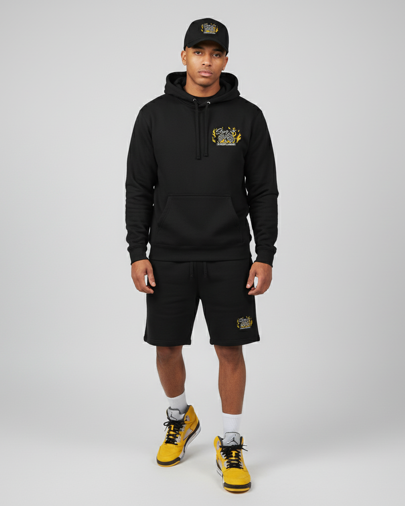 Stay In Your Lane Embroidered Short