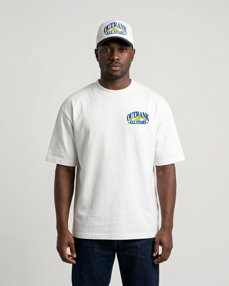 Outrank All Stars Embroidered Ultra Heavyweight T-shirt