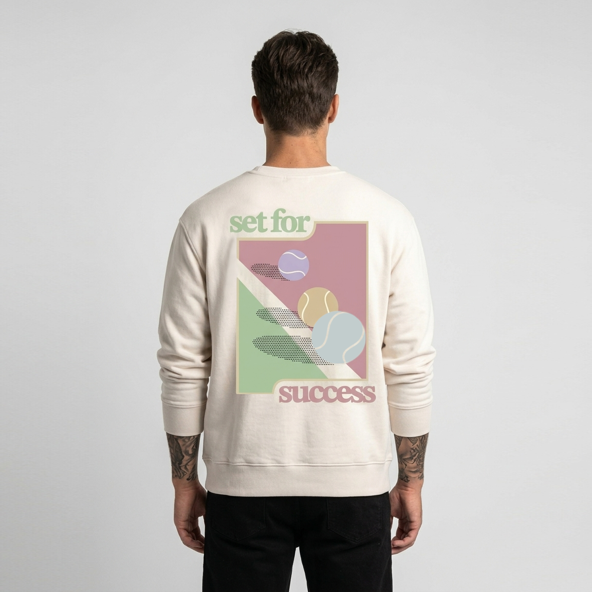 Set for Success Ultra Heavyweight Crewneck Fleece