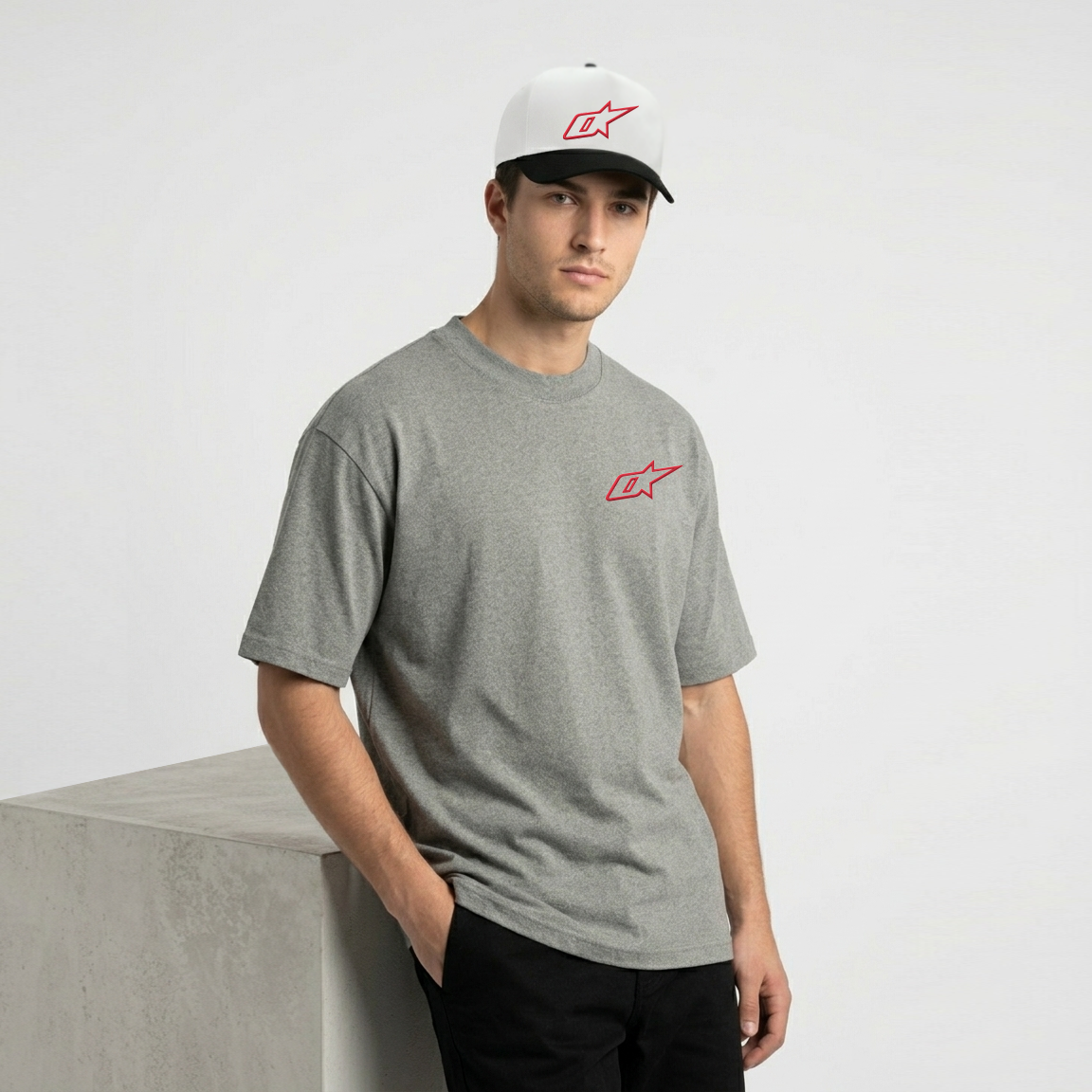 Insignia Embroidered Snapback - Infrared