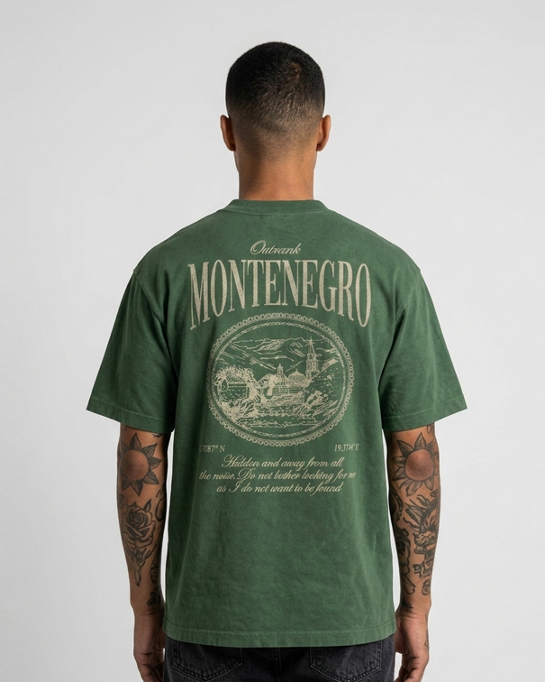 Montenegro Ultra Heavyweight T-Shirt - MOSS