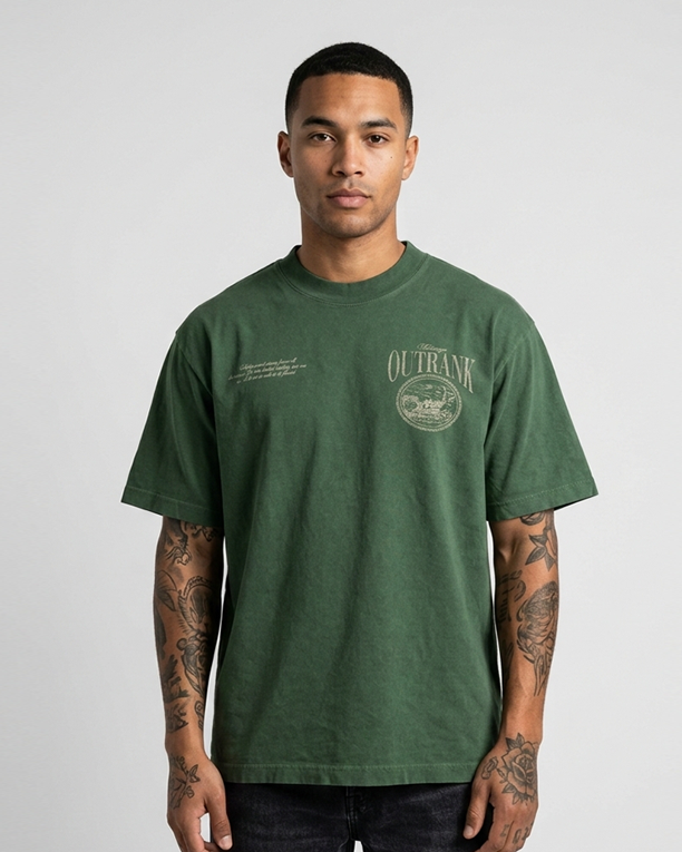Montenegro Ultra Heavyweight T-Shirt - MOSS