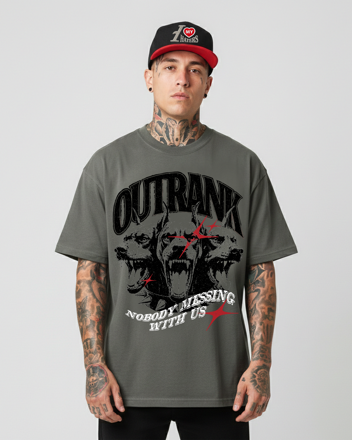 Nobody Messing With Us Ultra Heavyweight T-shirt