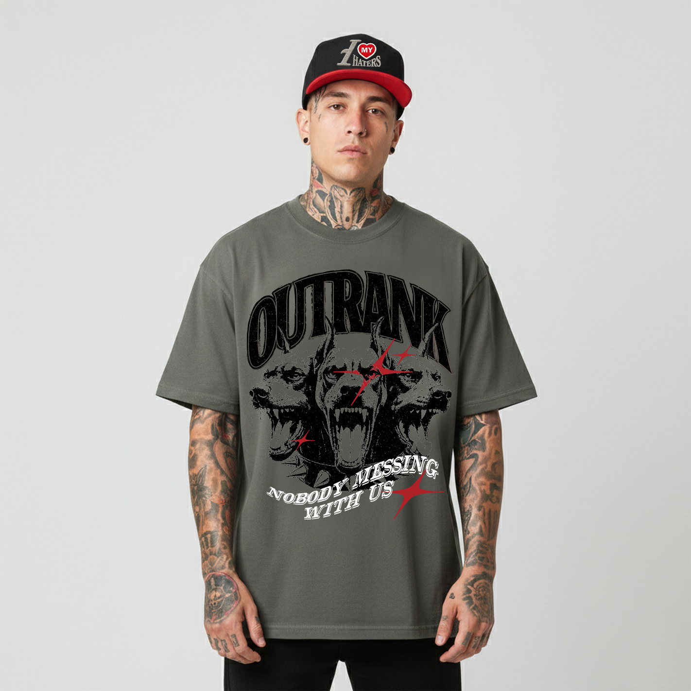 Nobody Messing With Us Ultra Heavyweight T-shirt