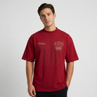 Montenegro Ultra Heavyweight T-Shirt - CARDINAL