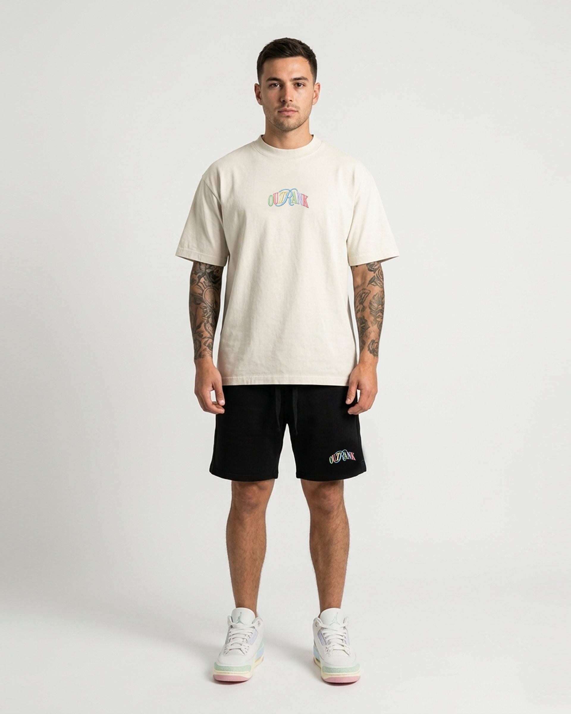 Spring Is In the Air Embroidered Short
