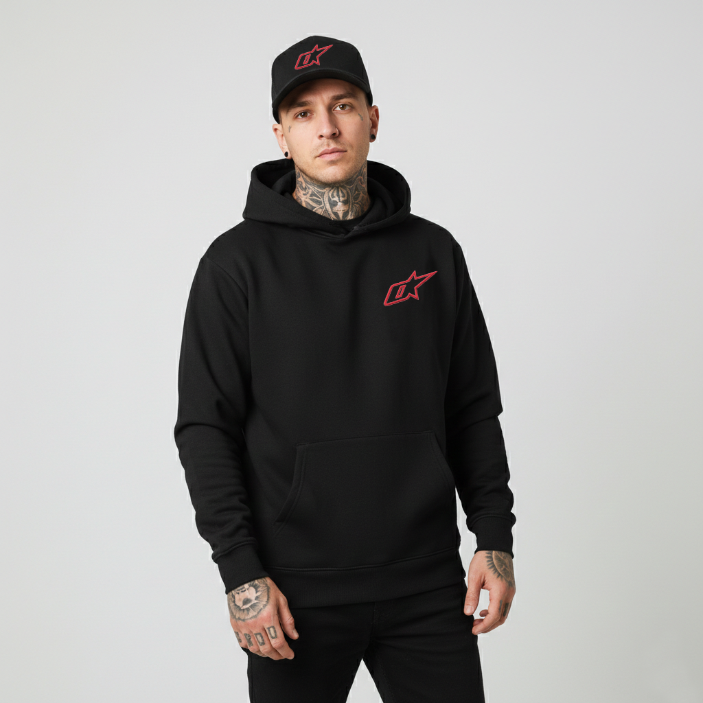 Insignia Embroidered Snapback - Infrared