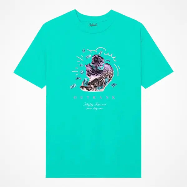 Highly Favored Teal T-Shirt - Outrank