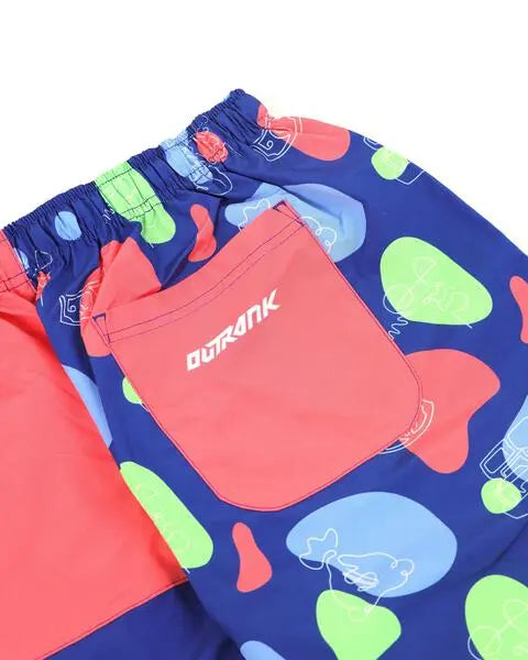 Money Flows 8" Inseam Nylon Shorts - Outrank