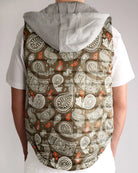 Money Paisley Nylon Quilted Vest