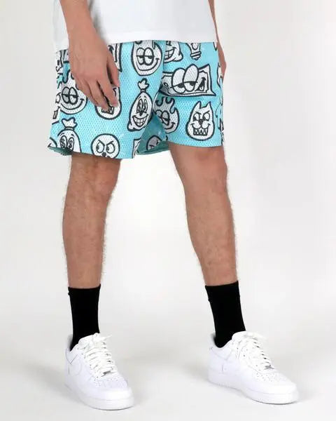 Never Full 7" Inseam Basketball Mesh Shorts - Outrank