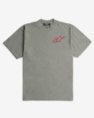 Insignia Embroidered Ultra Heavyweight T-shirt - Infrared
