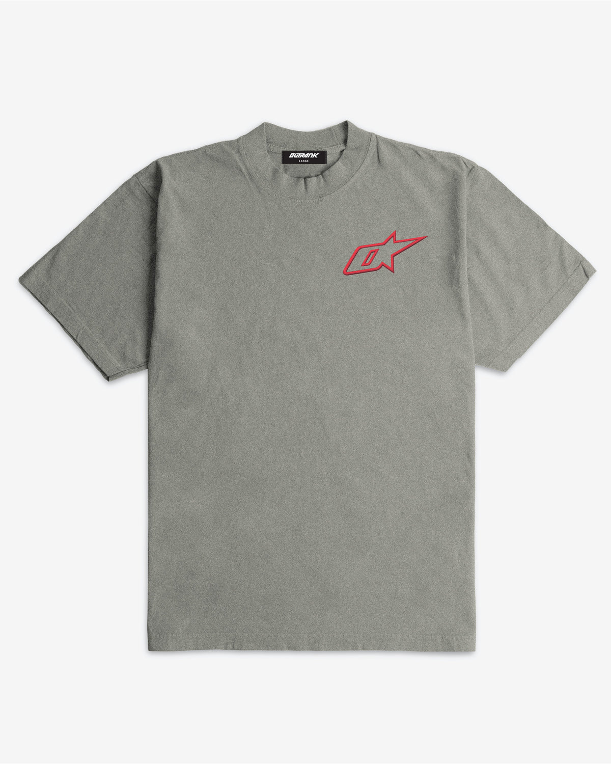 Insignia Embroidered Ultra Heavyweight T-shirt - Infrared