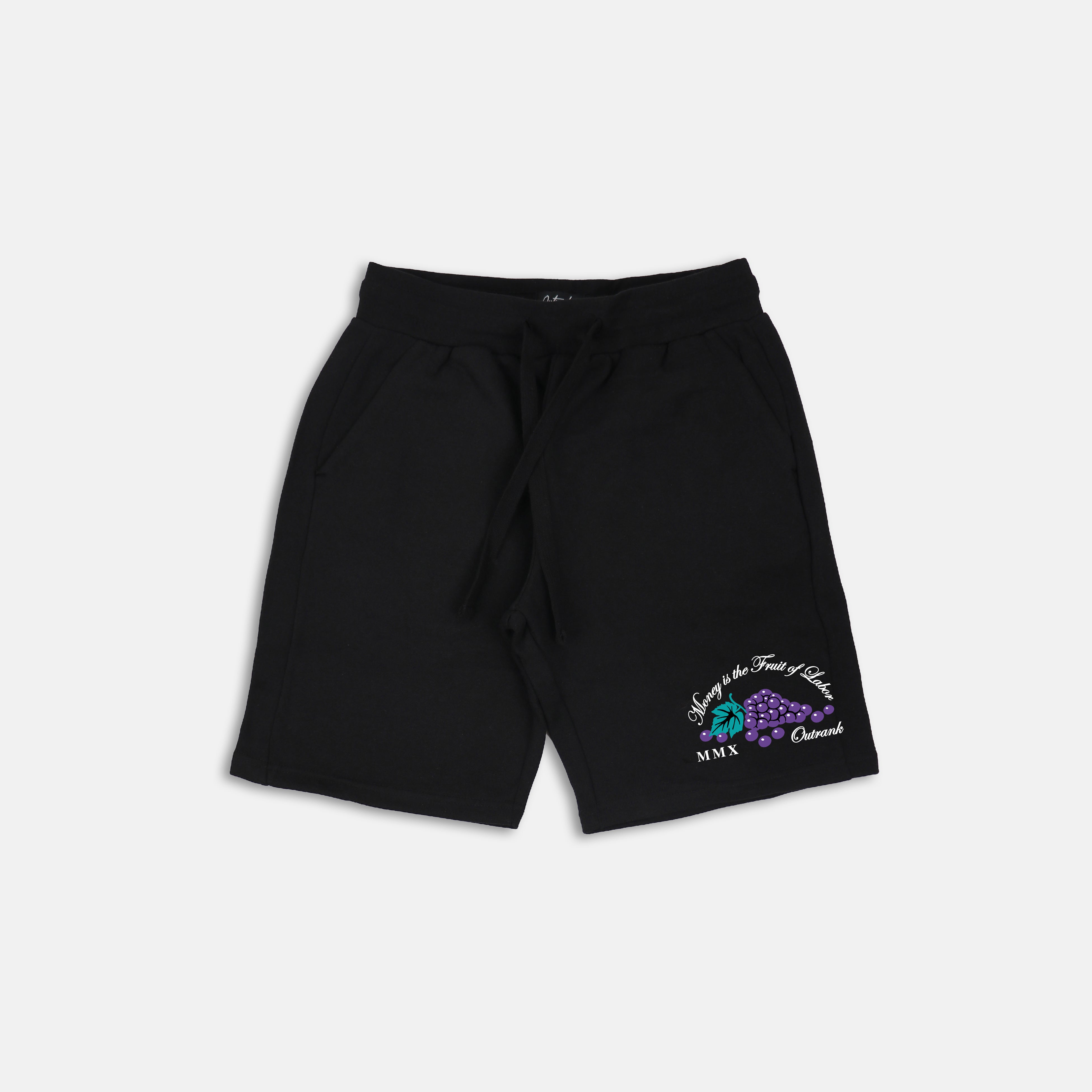 Fruit Of Labor Embroidered Shorts