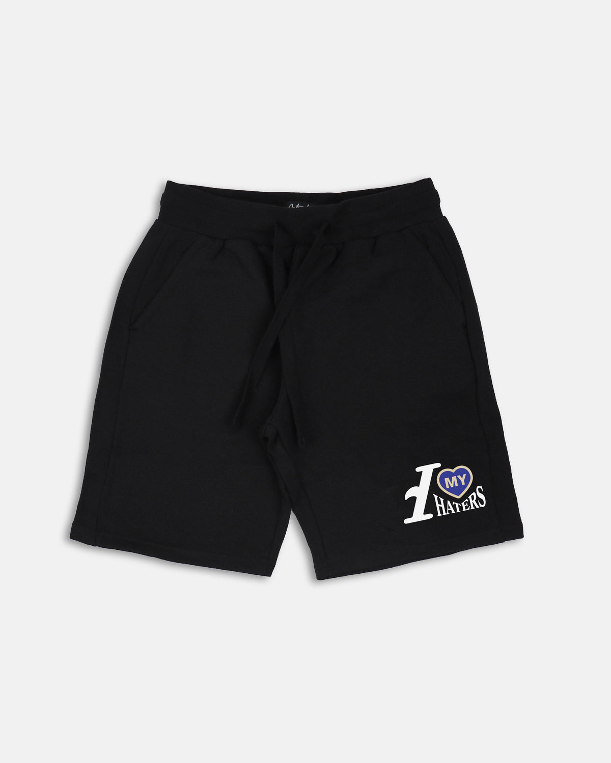 I Love My Haters Embroidered Short