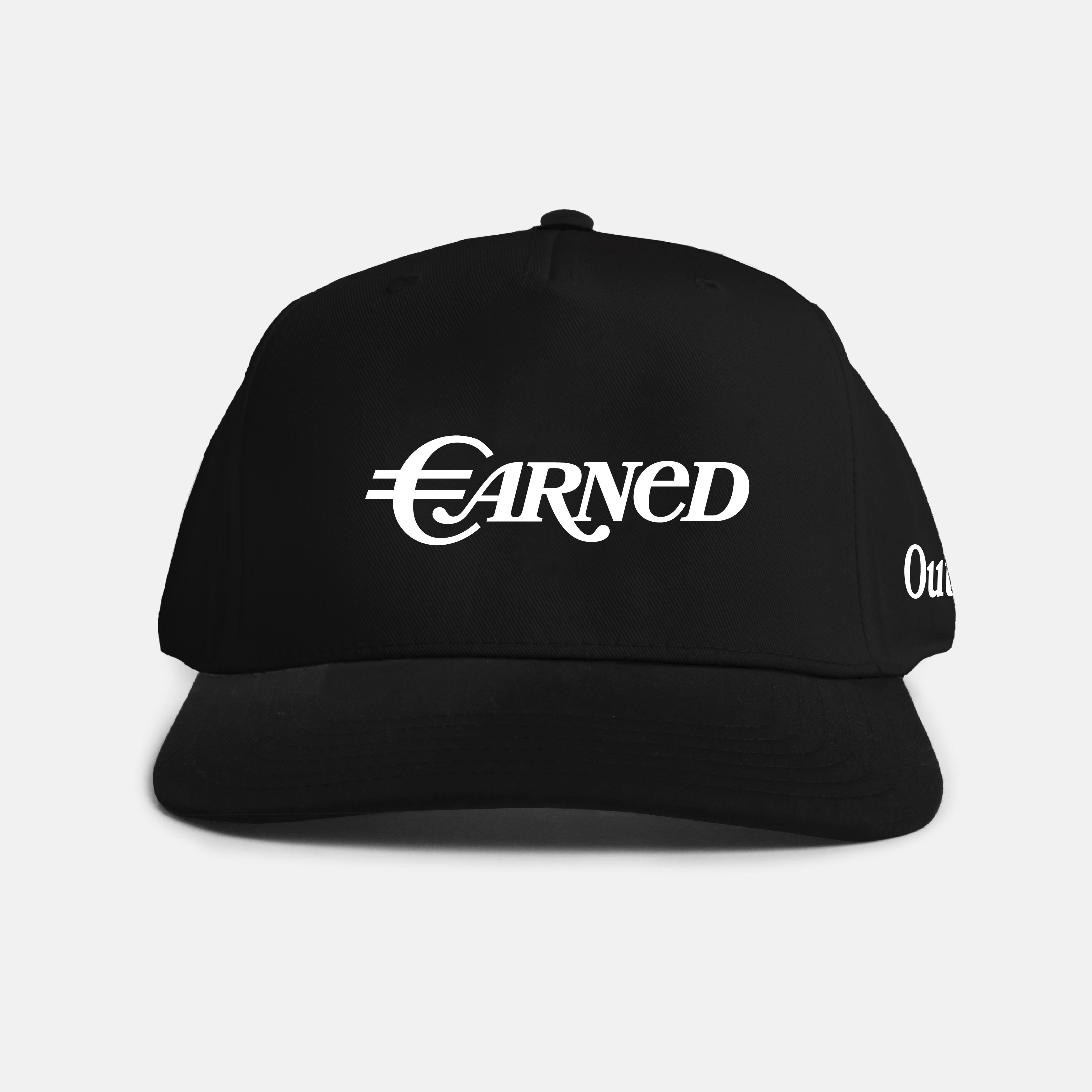Earned Puff Embroidered Snapback