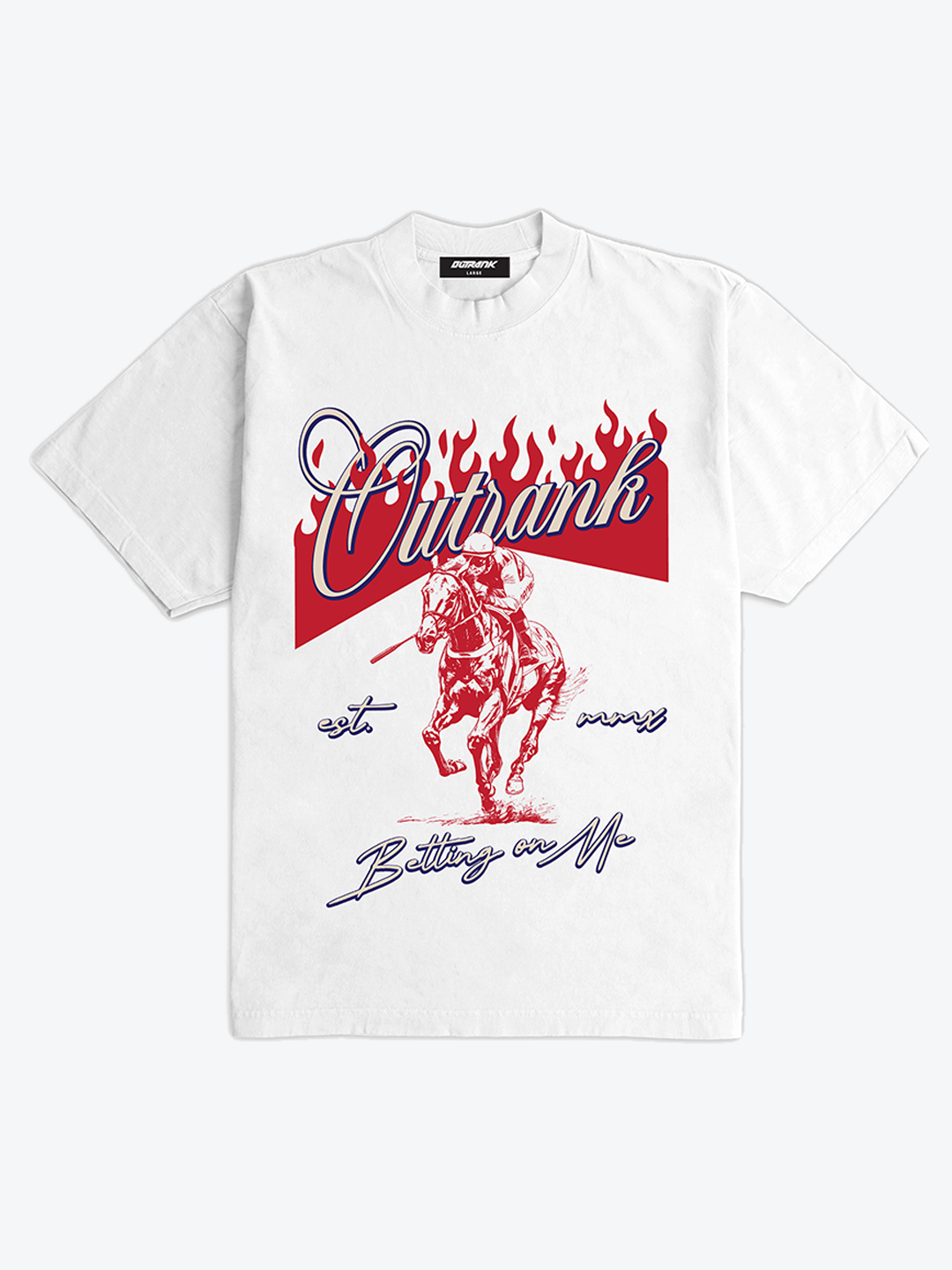 Betting on Me Ultra Heavyweight T-shirt - White (Copy)