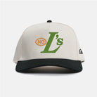 No L's Puff Embroidered Snapback - NATURAL II