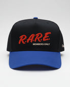 R.A.R.E. Embroidered Snapback - Blk