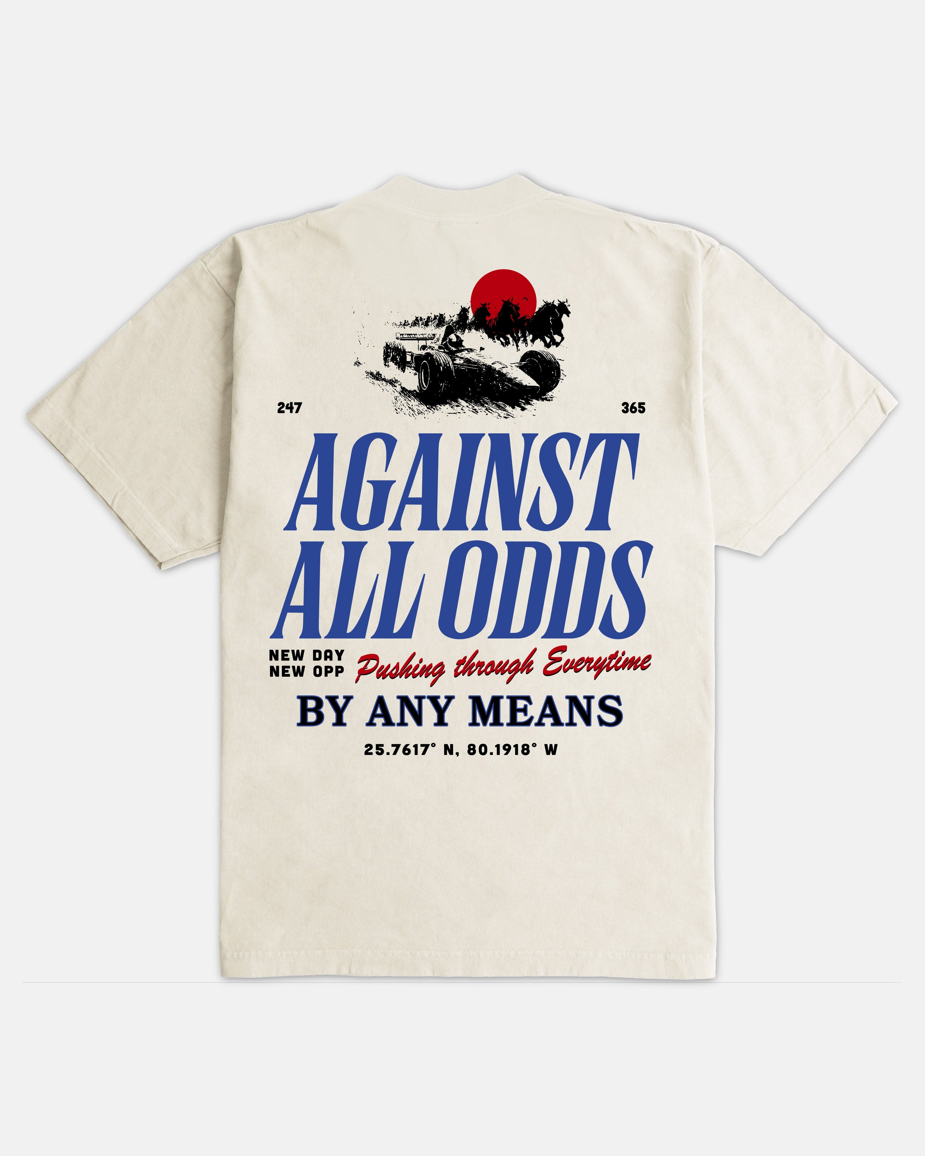 Against All Odds Ultra Heavyweight T-shirt – Outrank Brand