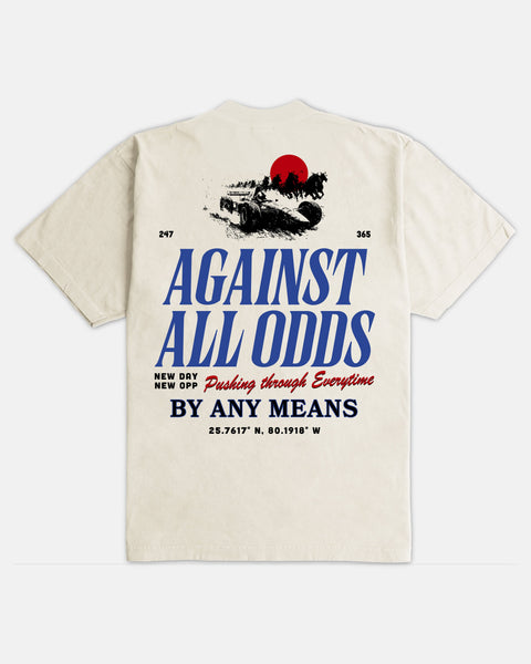 Against All Odds Ultra Heavyweight T-shirt – Outrank Brand