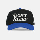 Don't Sleep Puff Embroidered Snapback