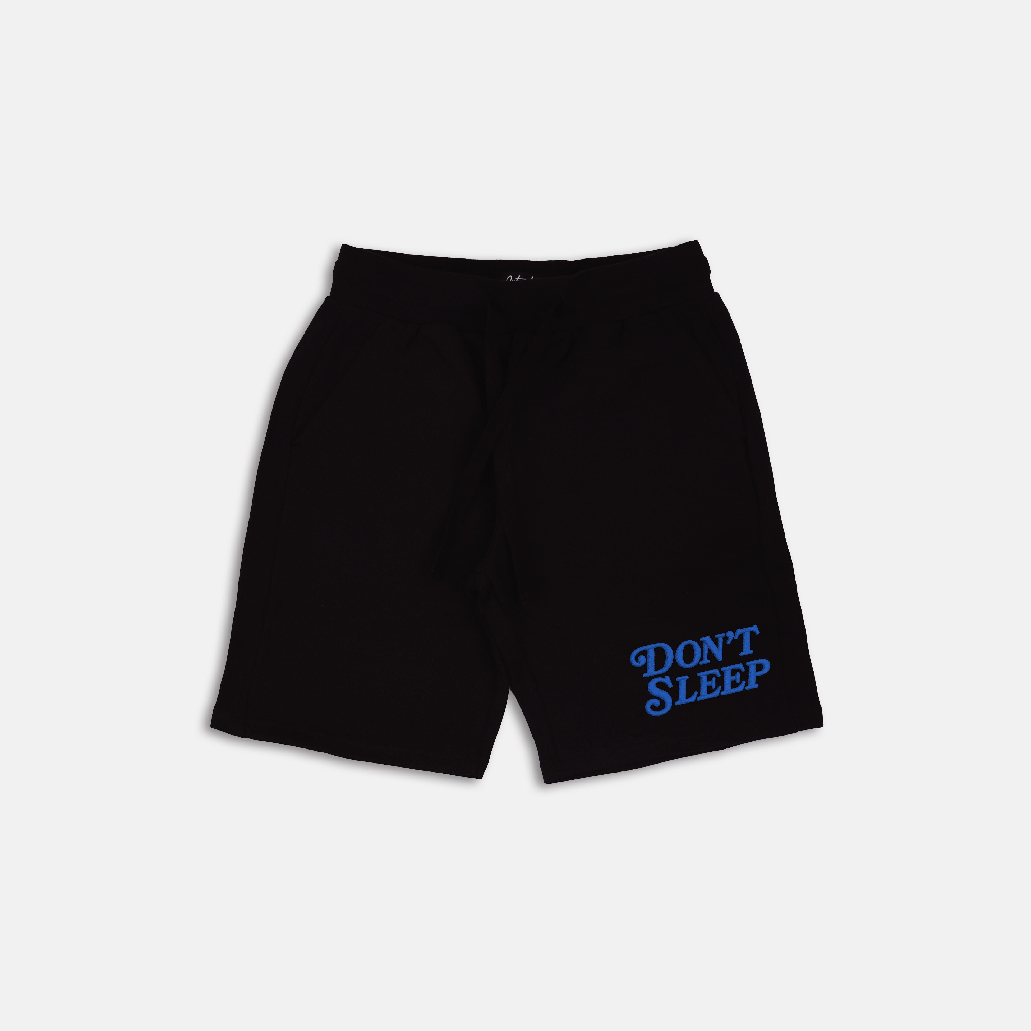 Don't Sleep Embroidered Shorts