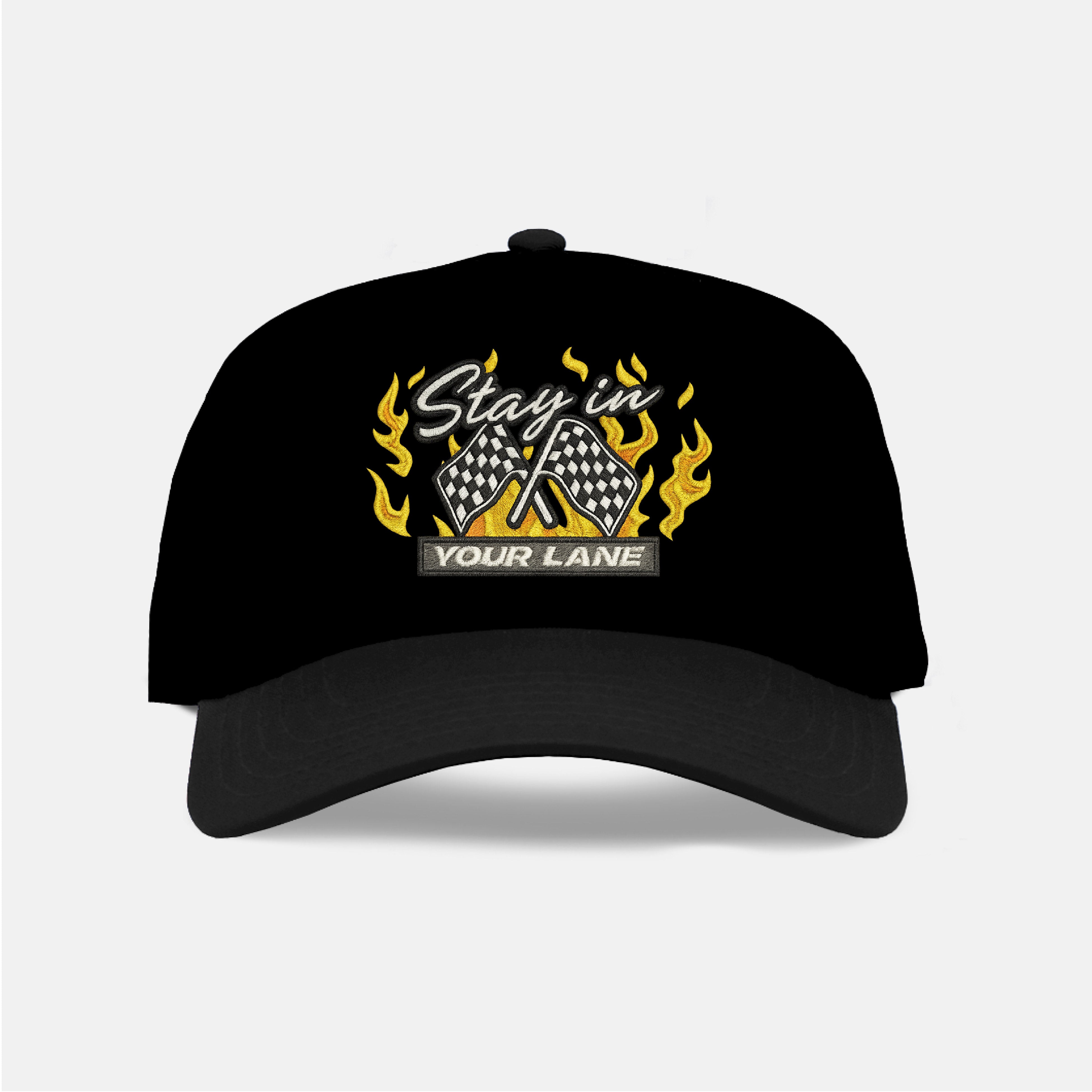 Stay In Your Lane Embroidered Snapback