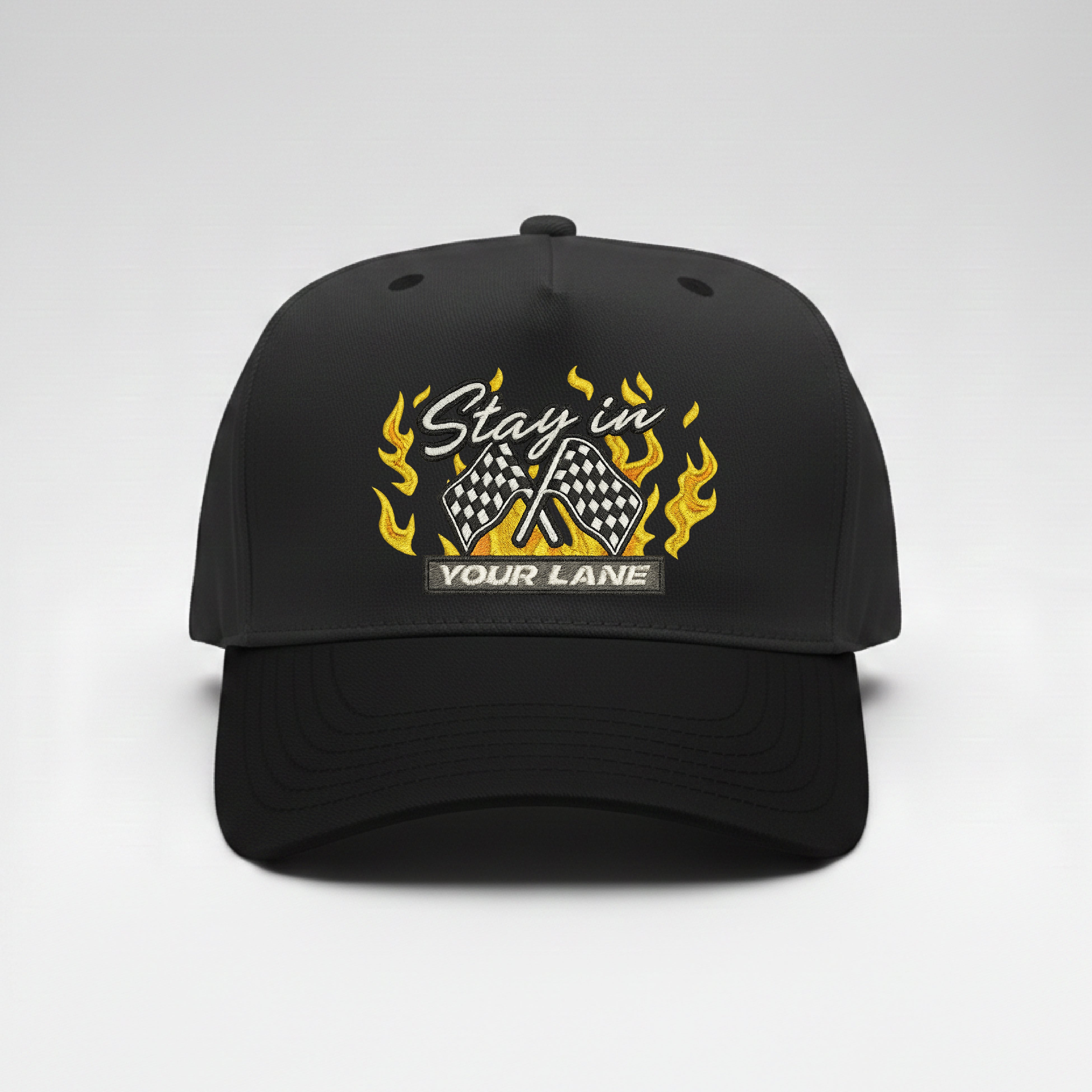 Stay In Your Lane Embroidered Snapback