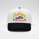 Taxi Service Puff Embroidered Snapback
